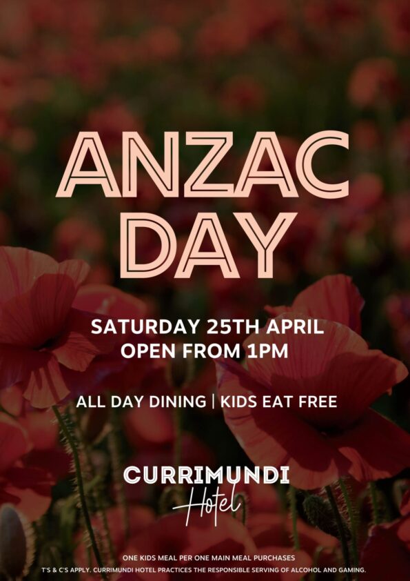 ANZAC Day at Currimundi Hotel